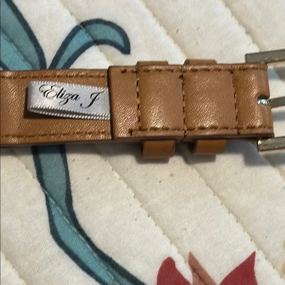 Eliza J Blue and White Sleeveless Cotton Sundress - Picture 10 of 12